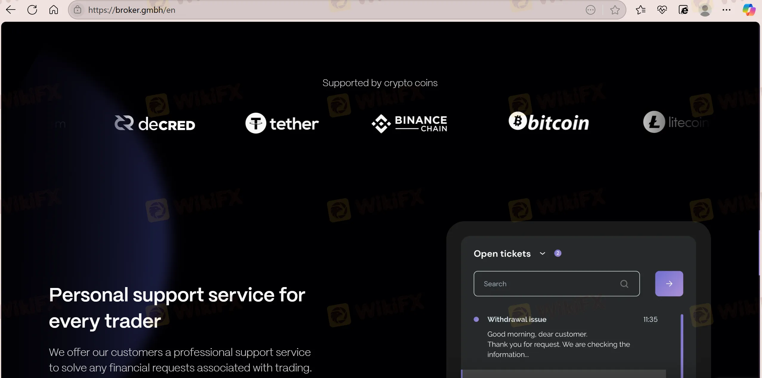 Deposit and Withdrawal Deposit and Withdrawal