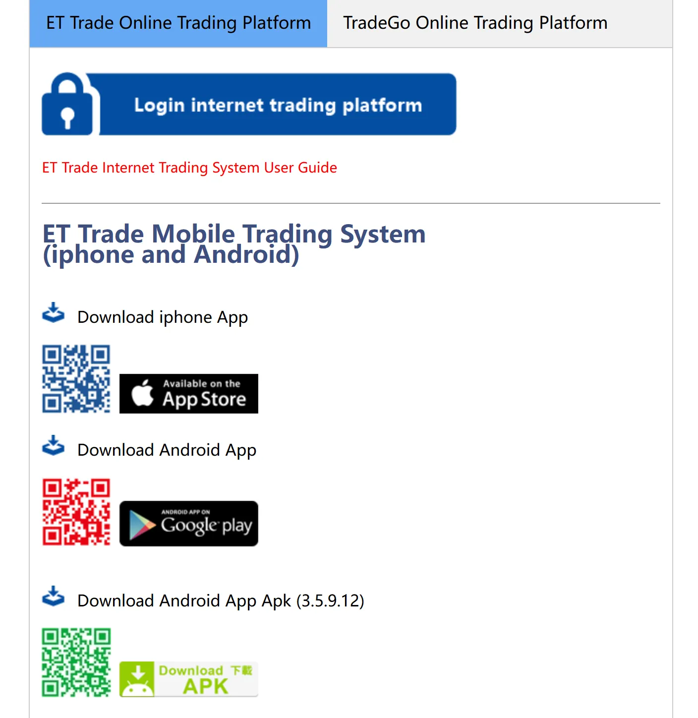 Trading Platform Trading Platform
