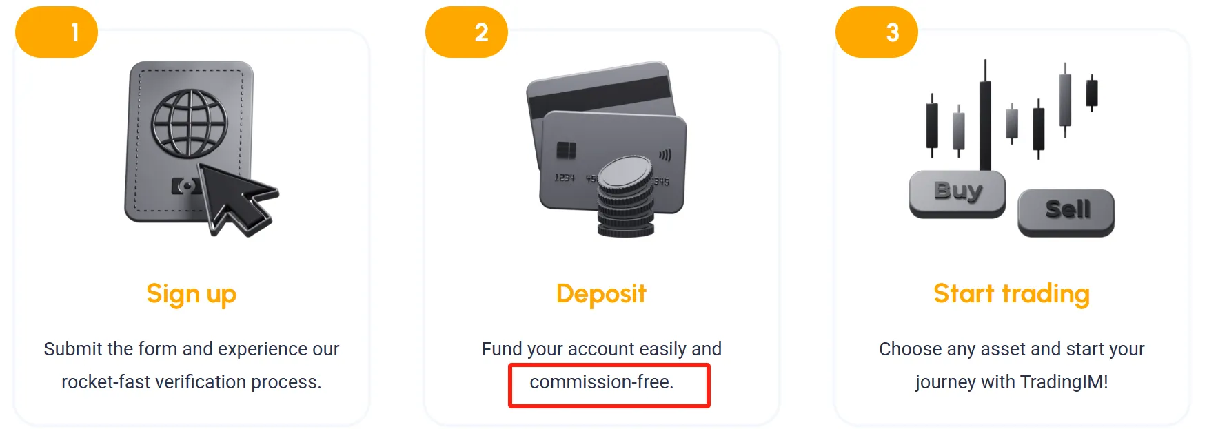 No deposit fees No deposit fees
