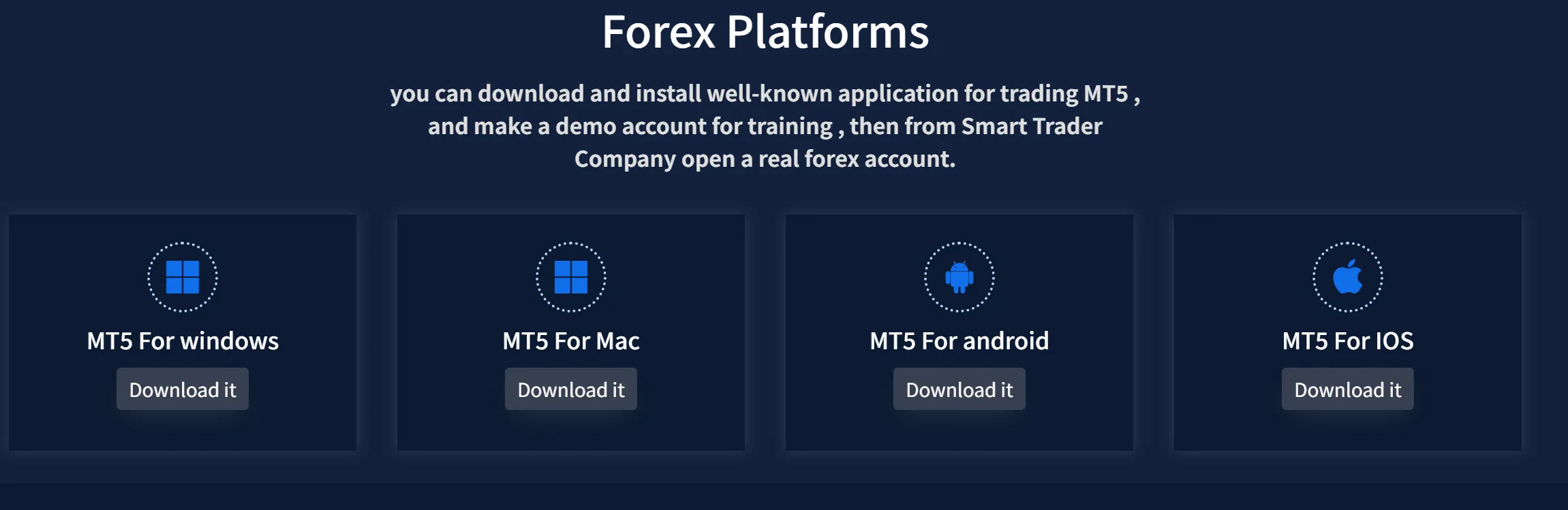 MT5 platform MT5 platform