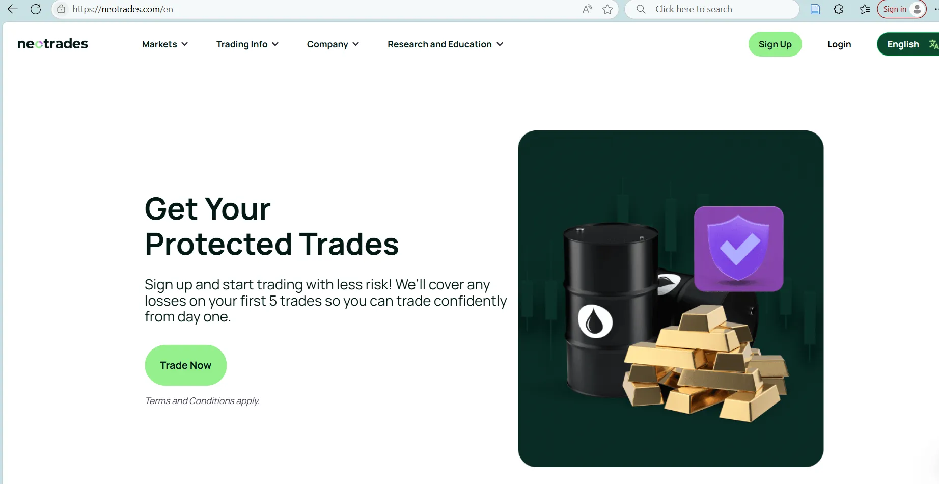 Neotrades' homepage Neotrades' homepage