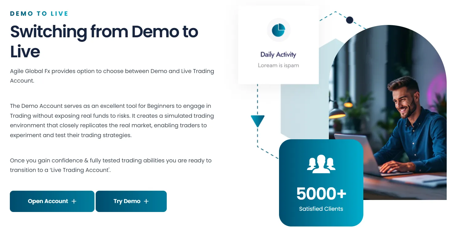 Conta demo