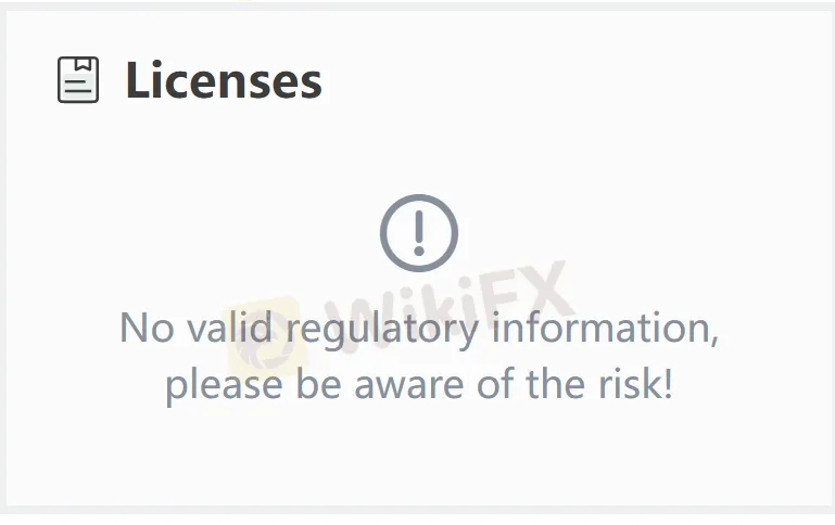 No license