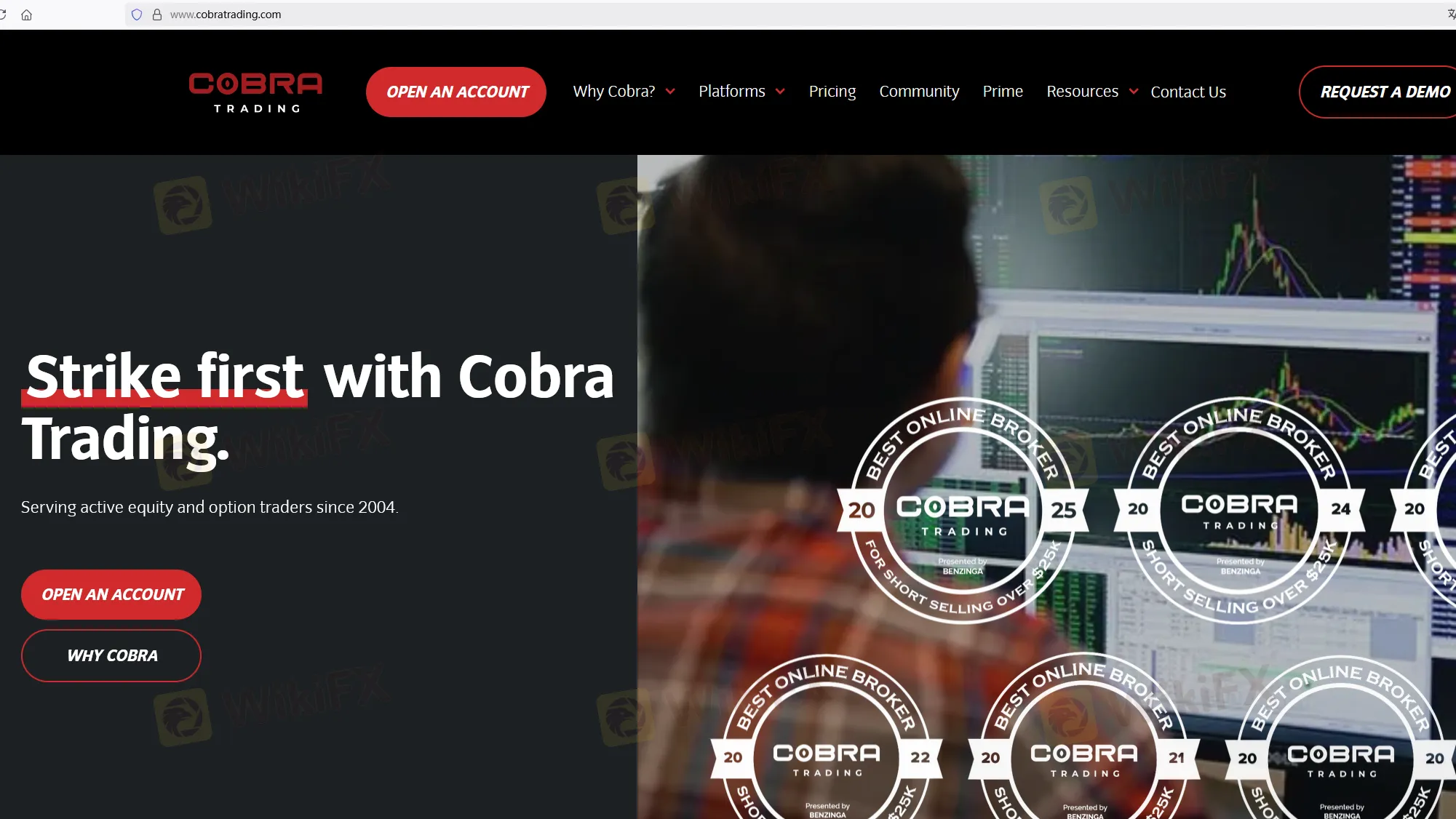 Cobra's homepage
