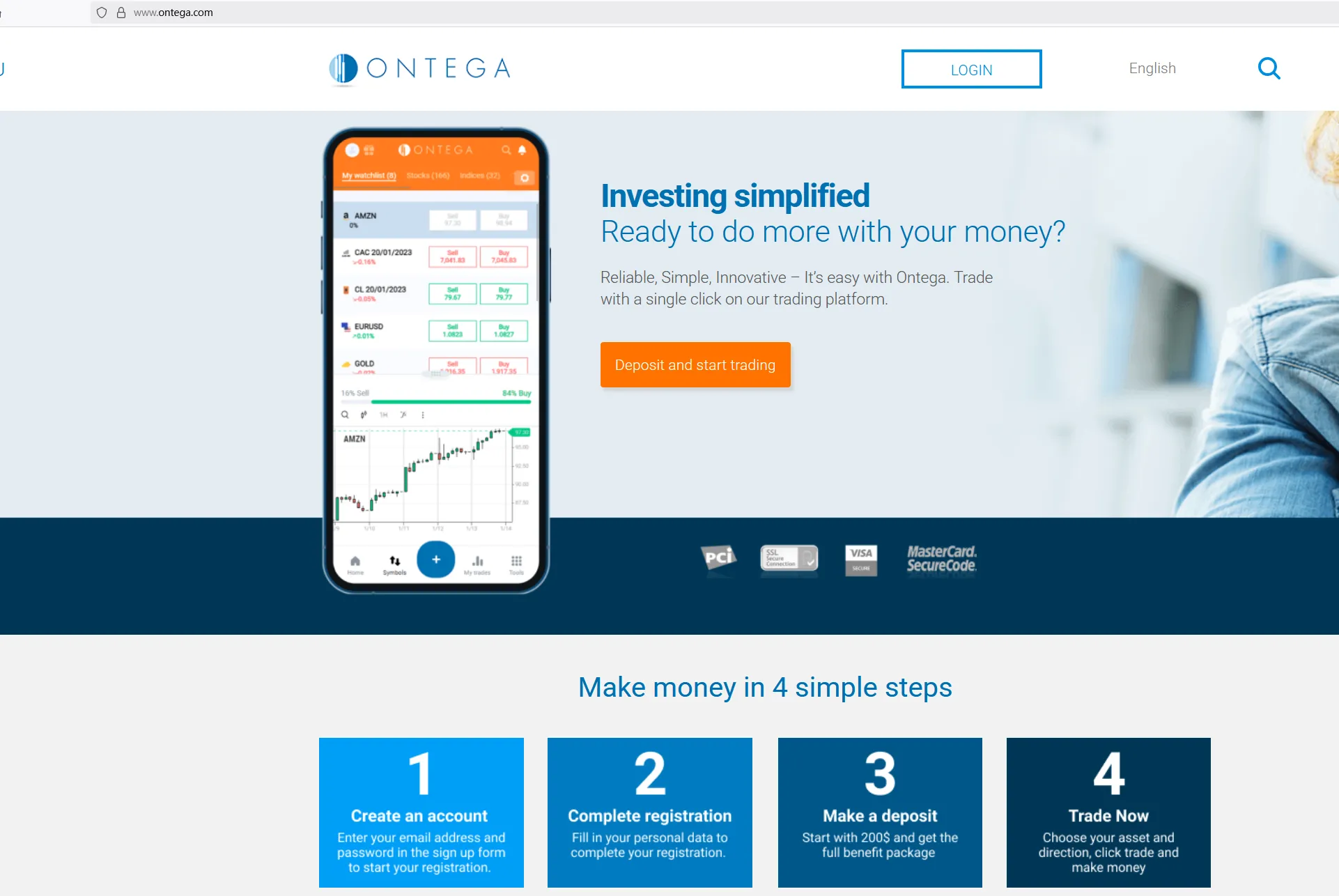 Ontega's homepage Ontega's homepage