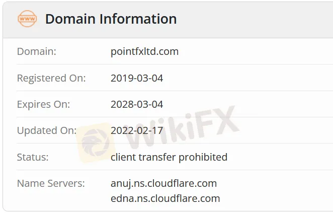 Domain information