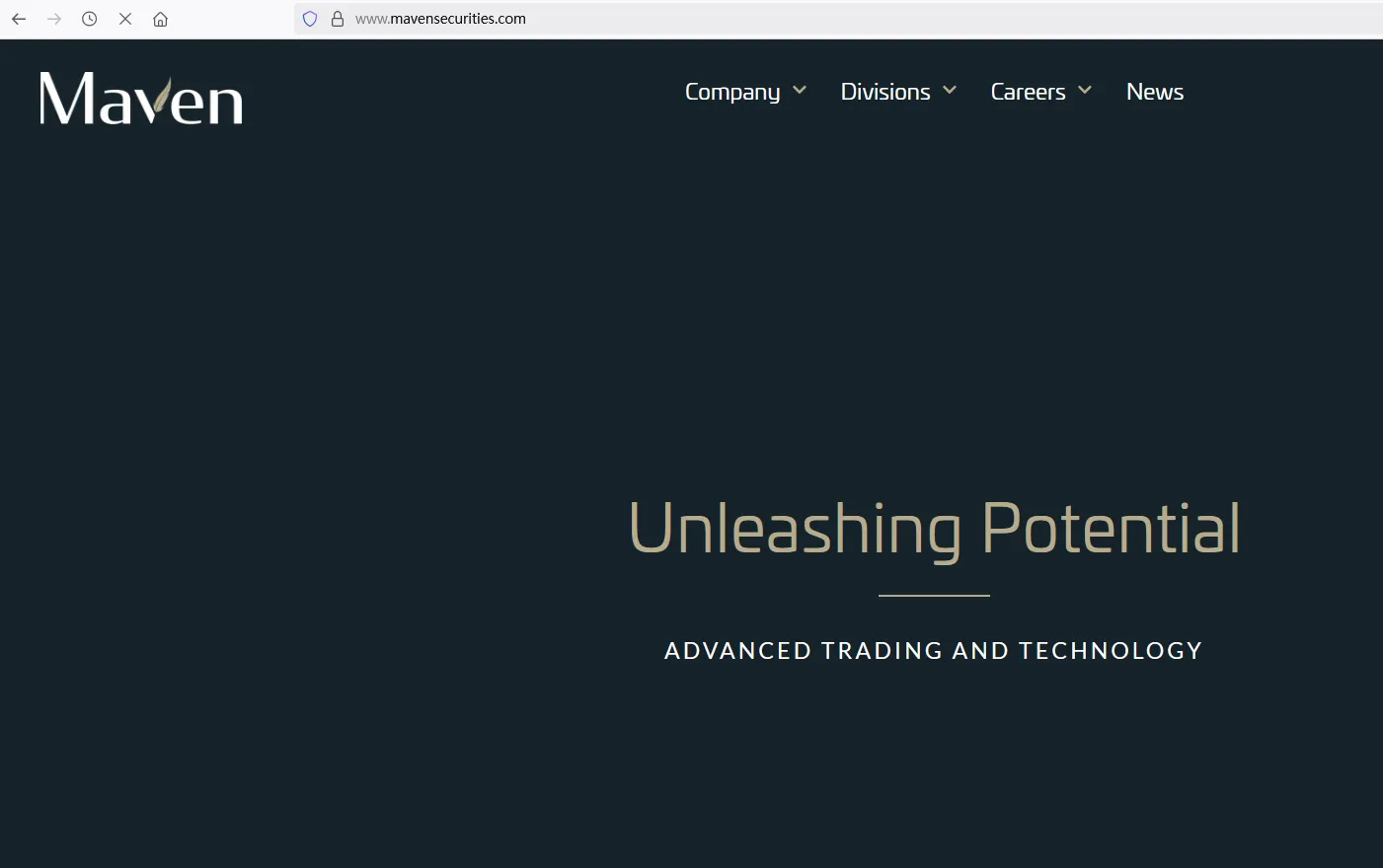 Maven's homepage