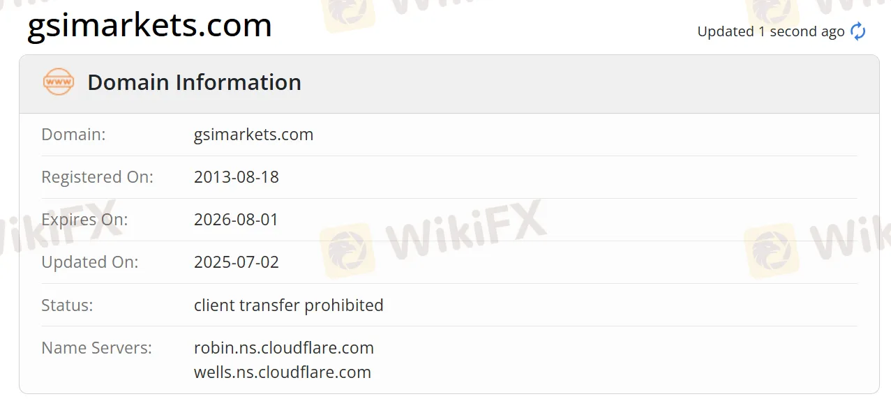 Impormasyon ng Domain