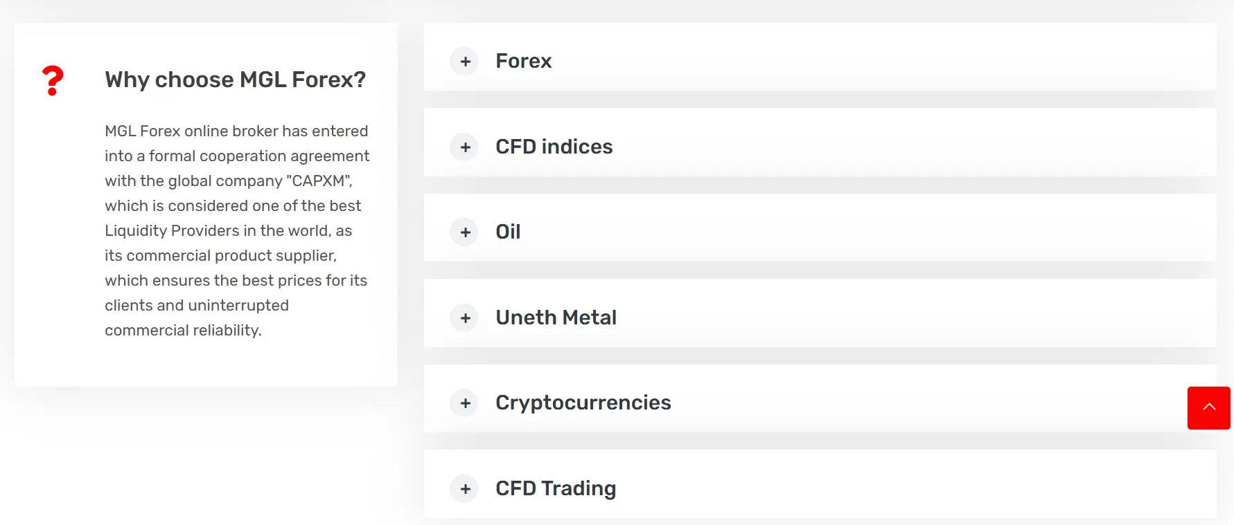 在MGL Forex上可以交易什么? 在MGL Forex上可以交易什么?