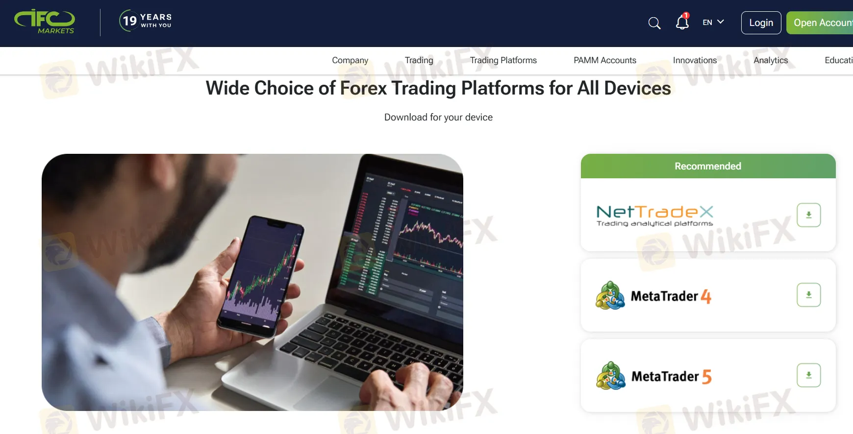Plateforme de trading