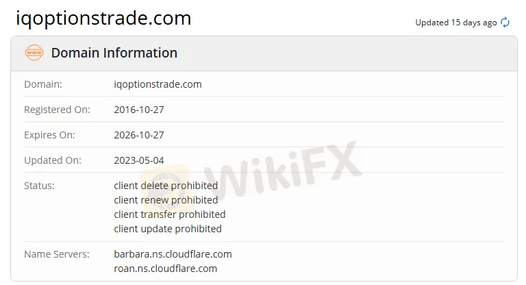 Impormasyon ng Domain