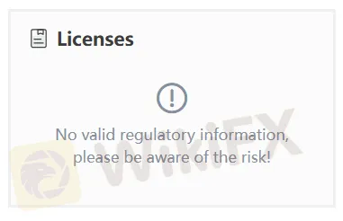 No license No license