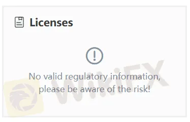 No license