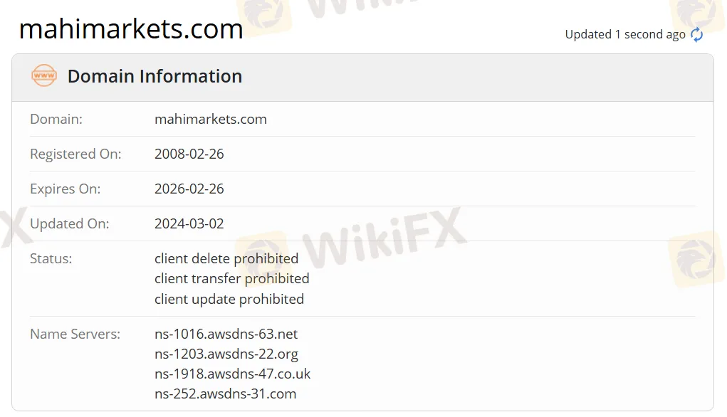 Domain information Domain information