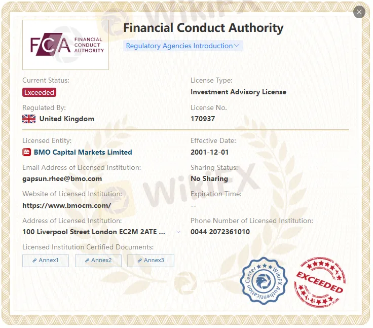 已超出FCA許可證