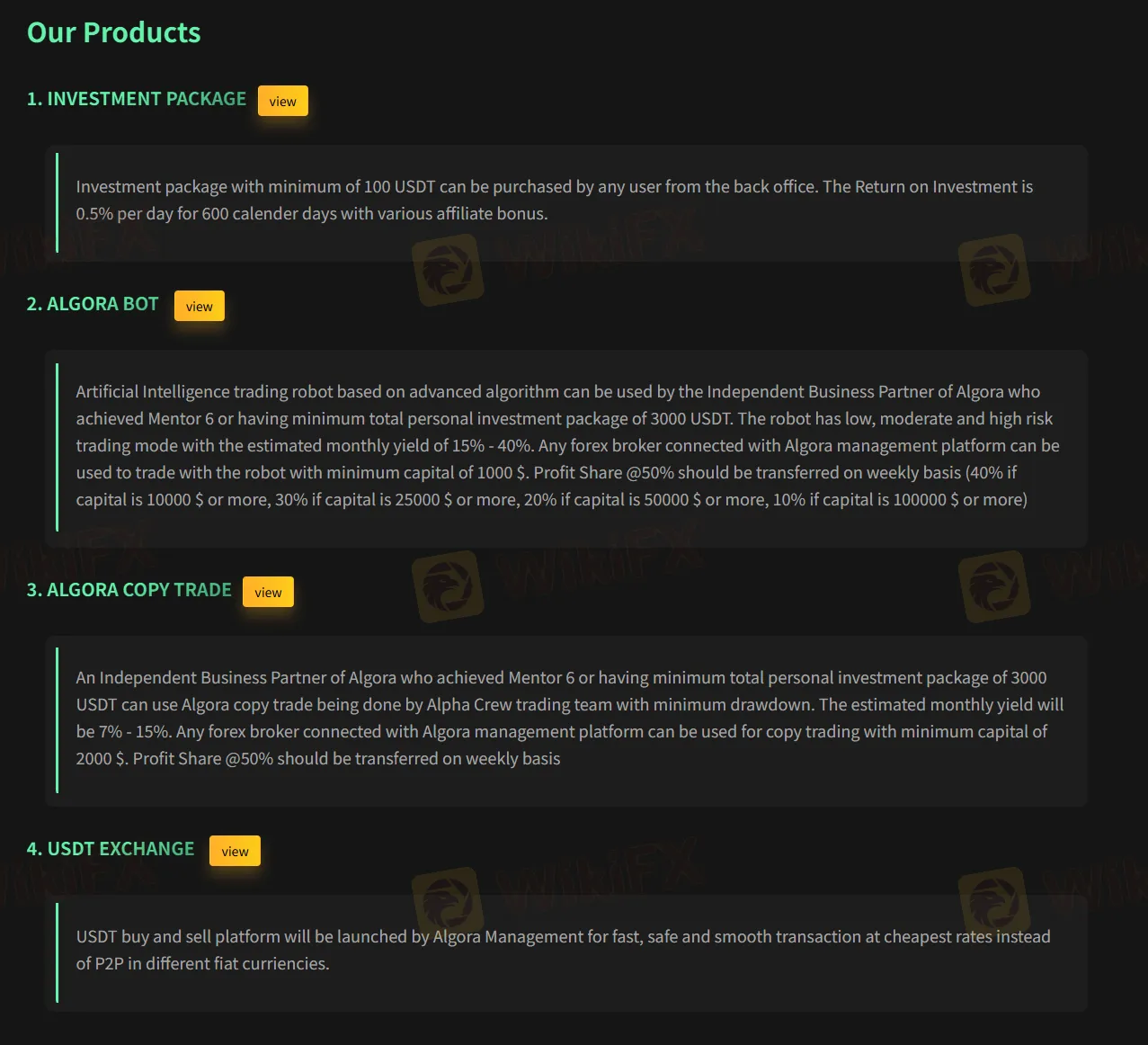 Products