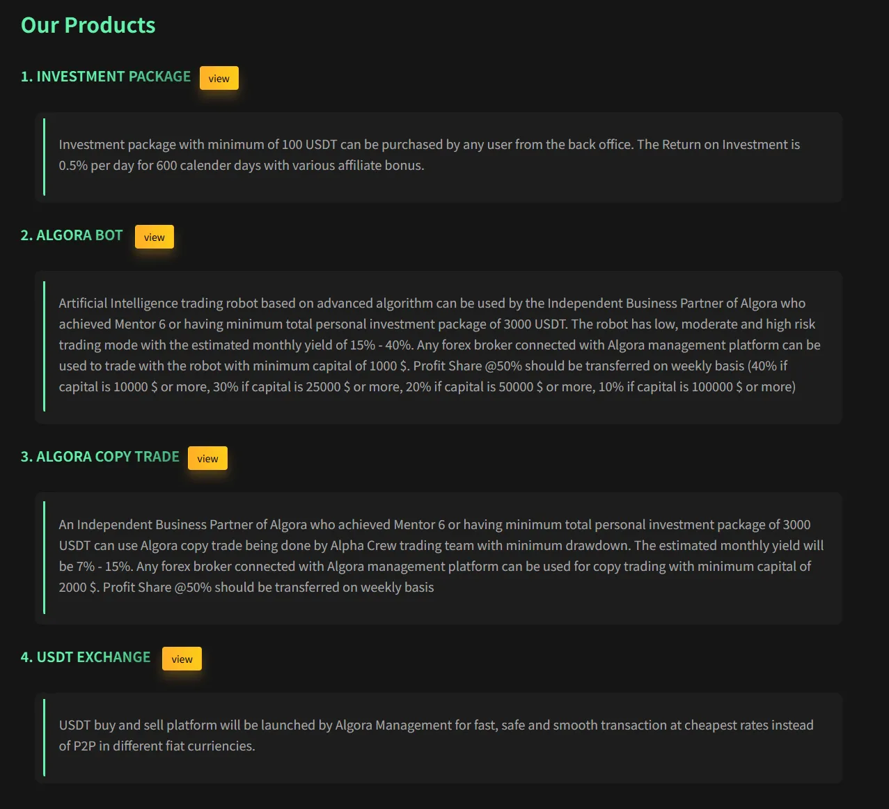 Produkte Produkte