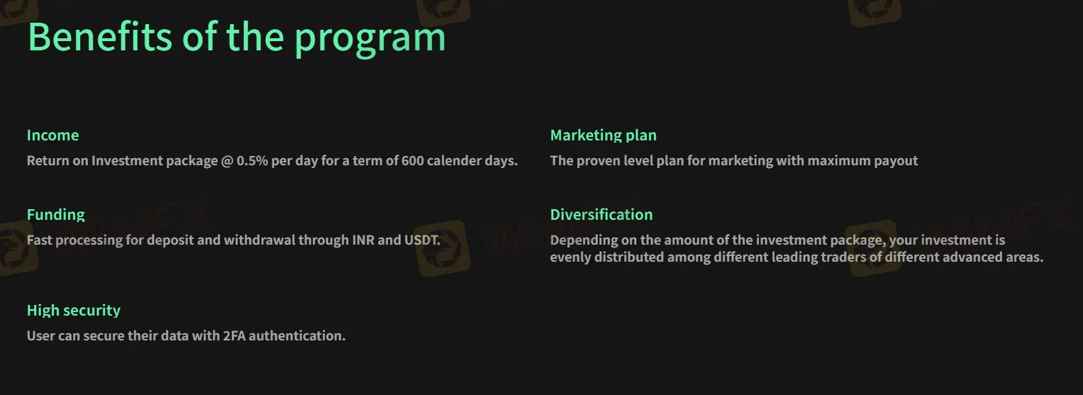 Avantages du Programme Avantages du Programme