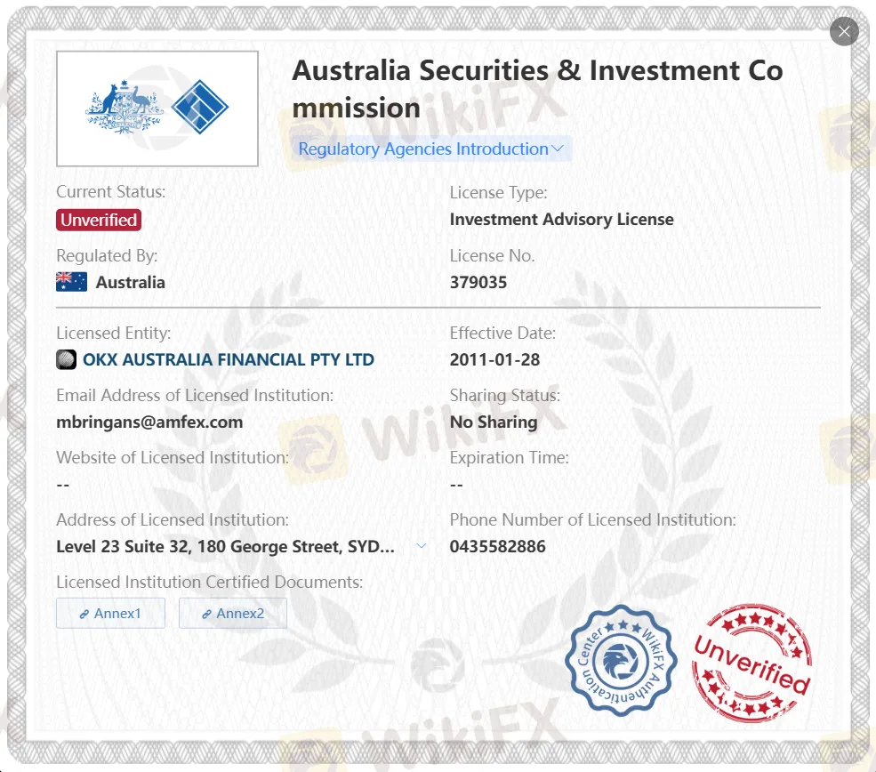 Unverifizierte ASIC-Lizenz