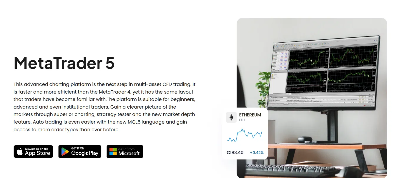 MT5 platform
