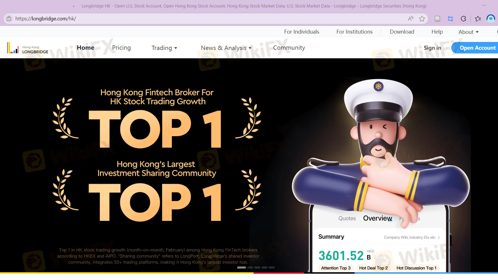 Longbridge Thông tin