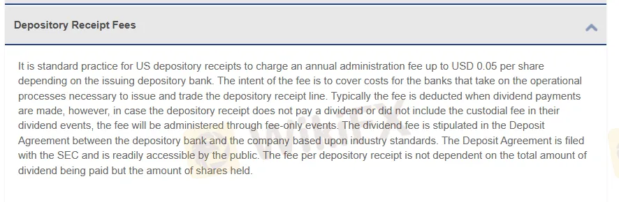 Deposit and Withdrawal
