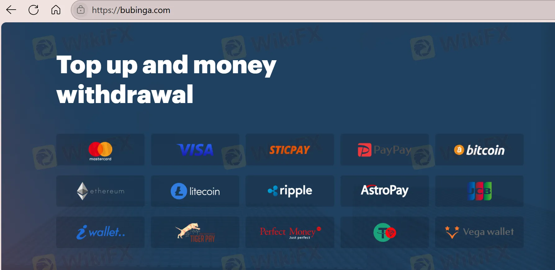 Deposit and Withdrawal