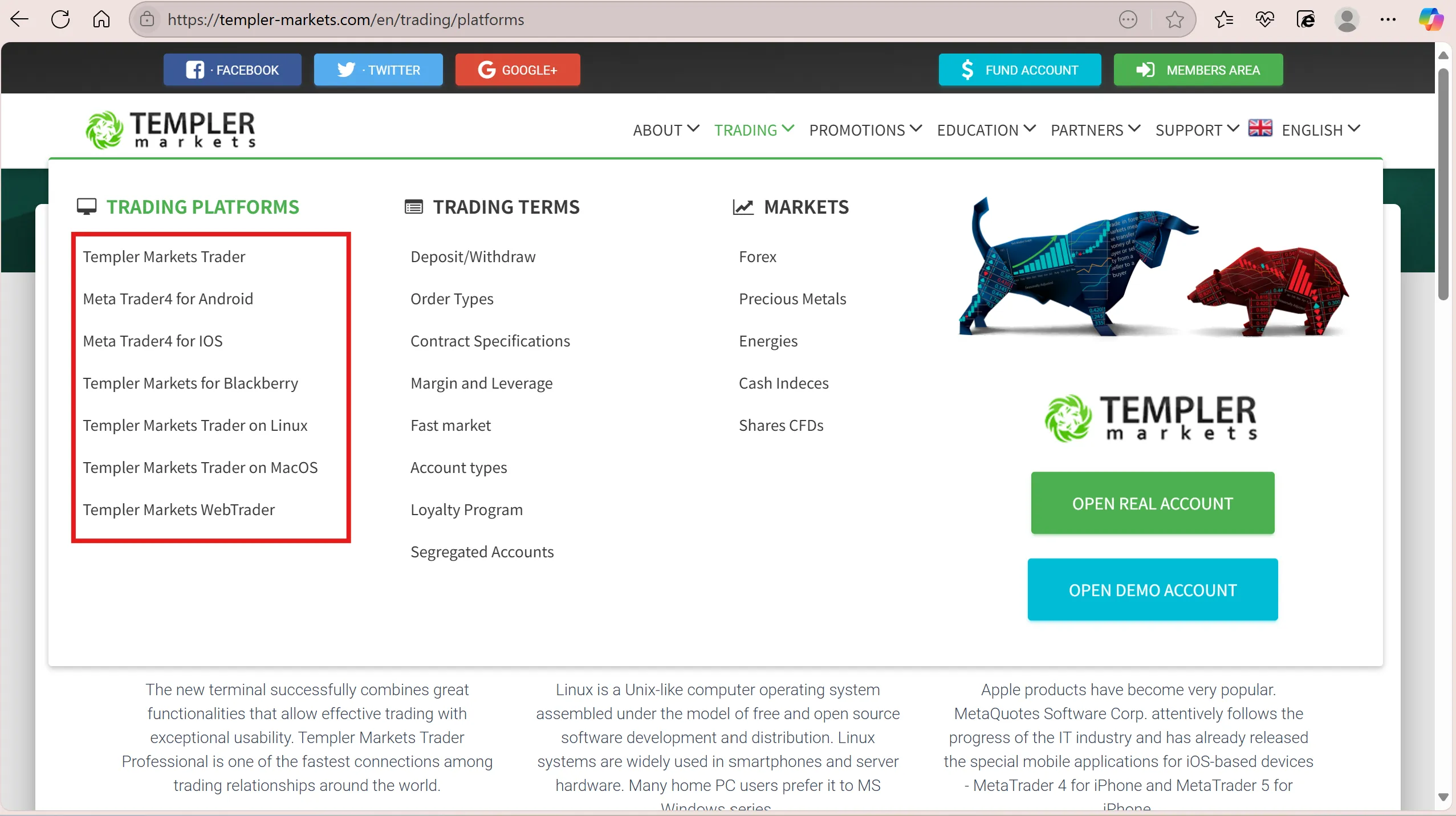 Trading Platform