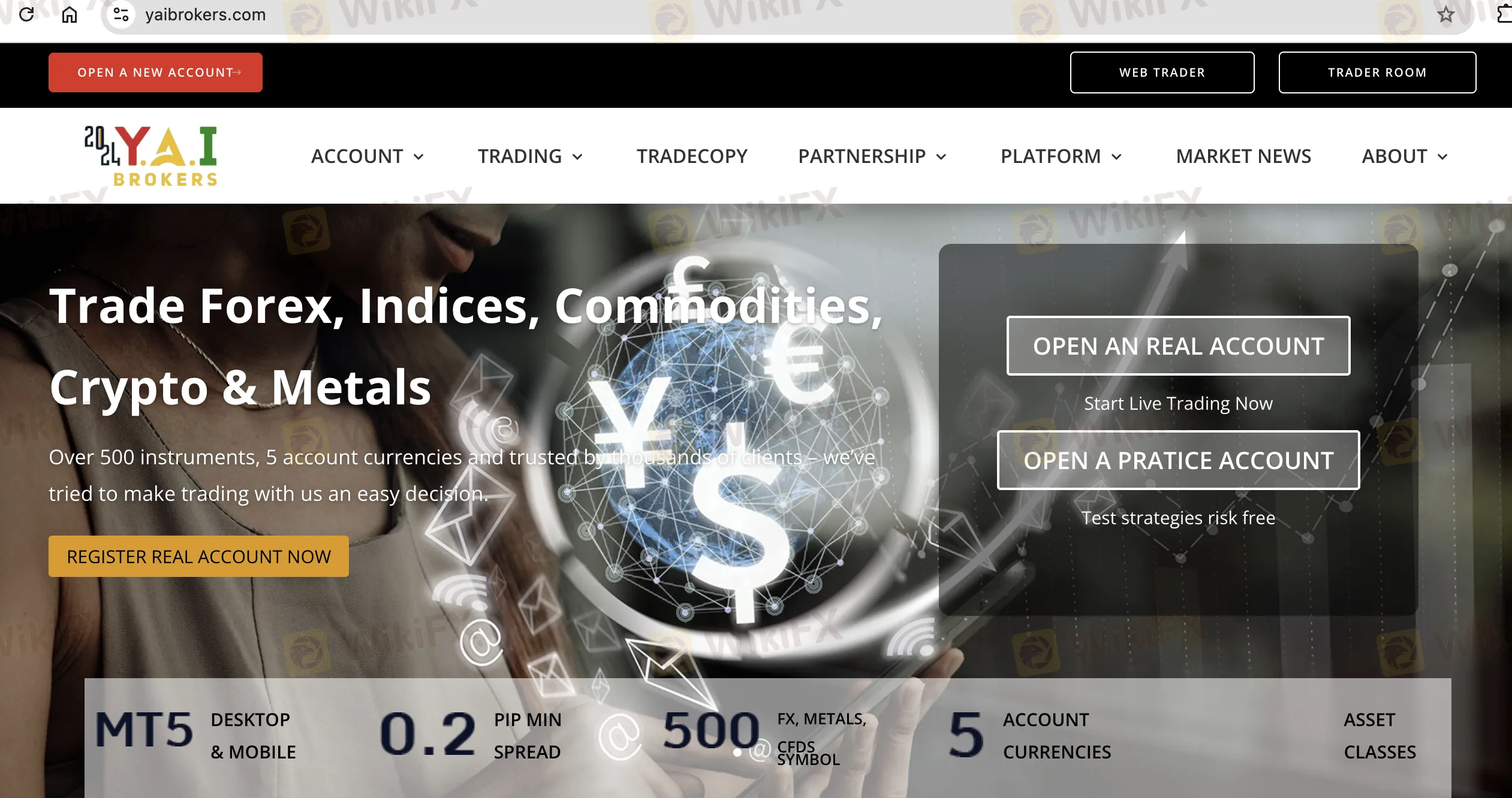 YAIBrokers ข้อมูล