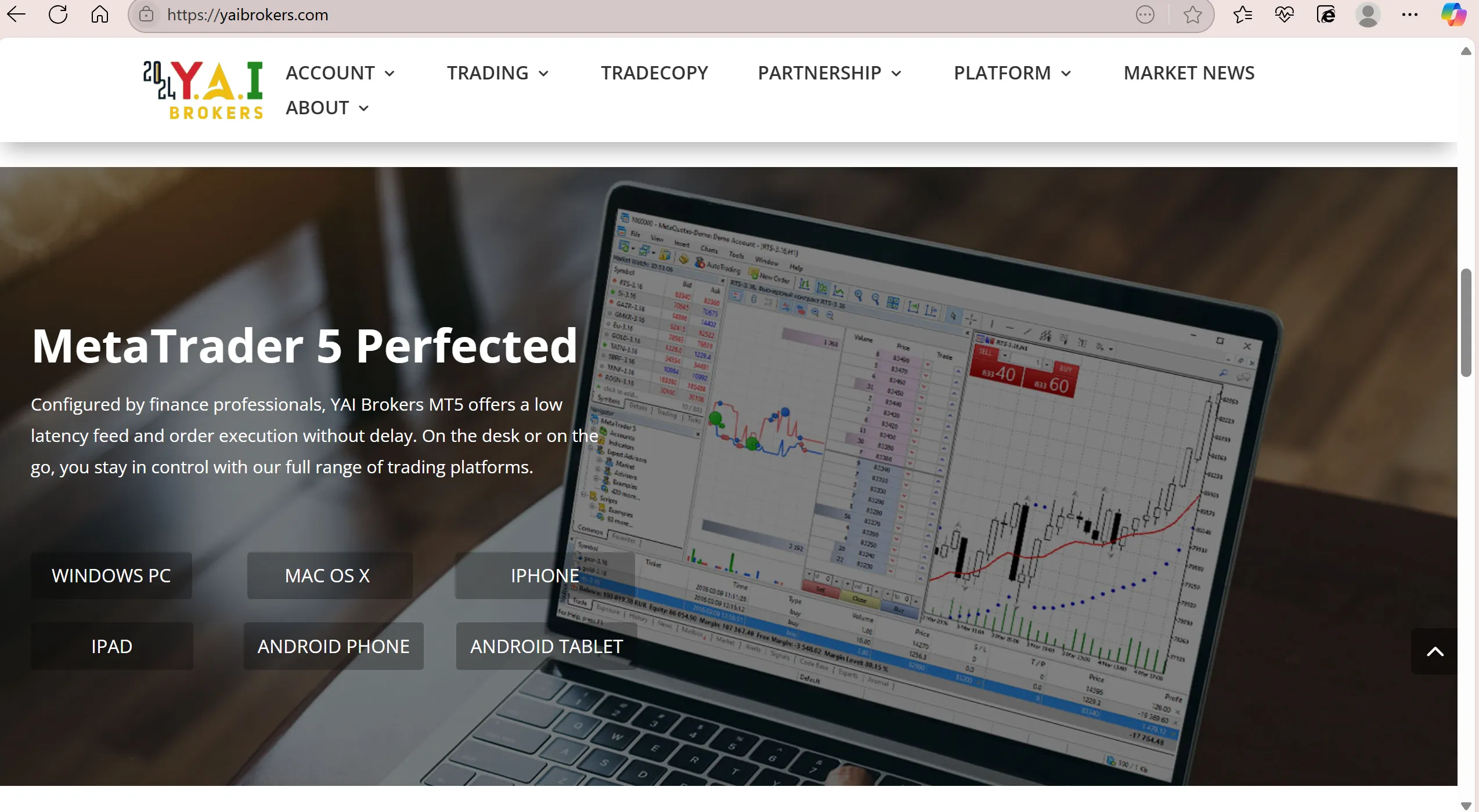 Plateforme de Trading