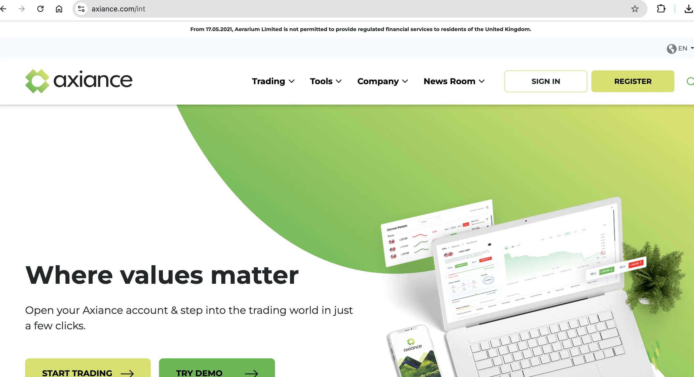 Axiance Informationen Axiance Informationen