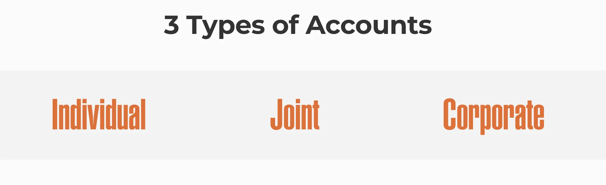 Account Types Account Types