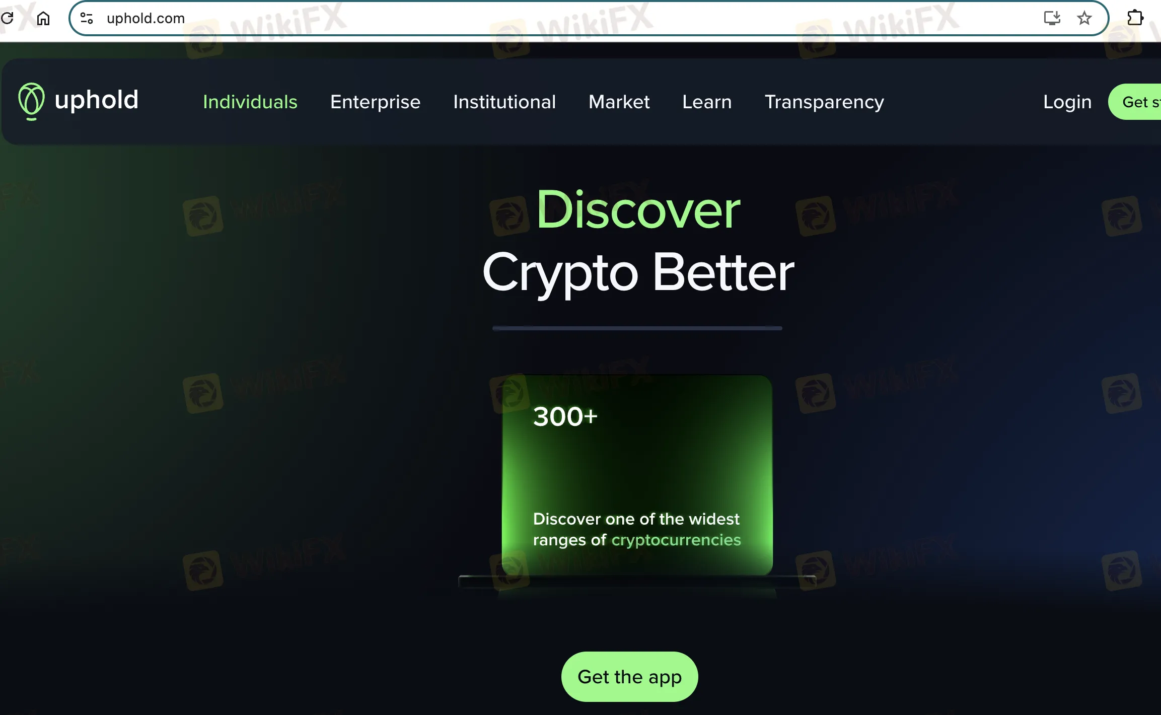 Uphold 信息 Uphold 信息