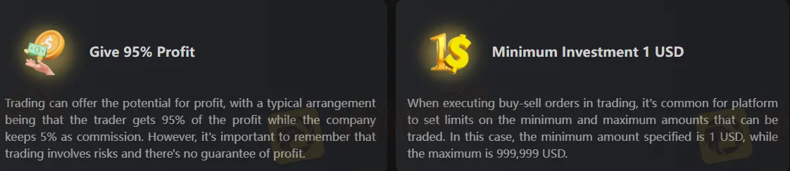 BX Trade शुल्क