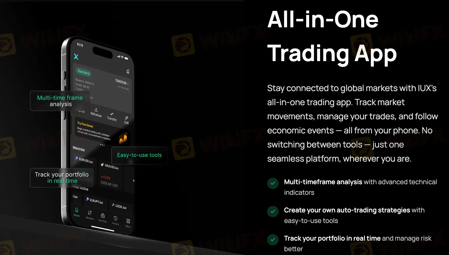 IUX App Trade IUX App Trade