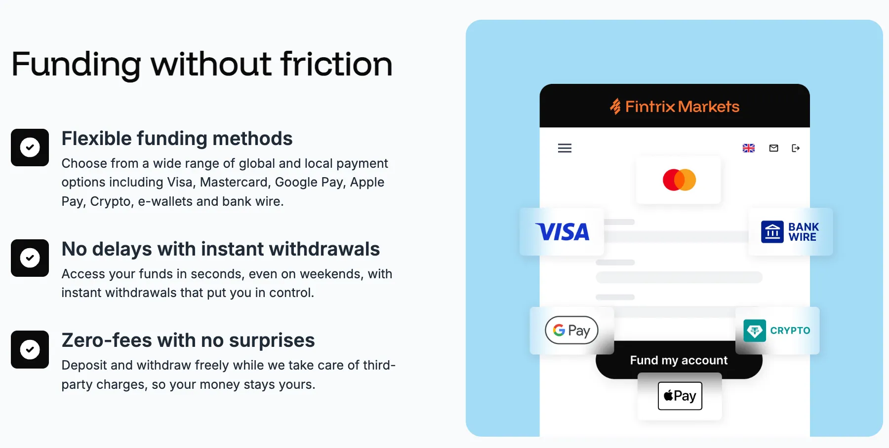 Deposit and Withdrawal Deposit and Withdrawal