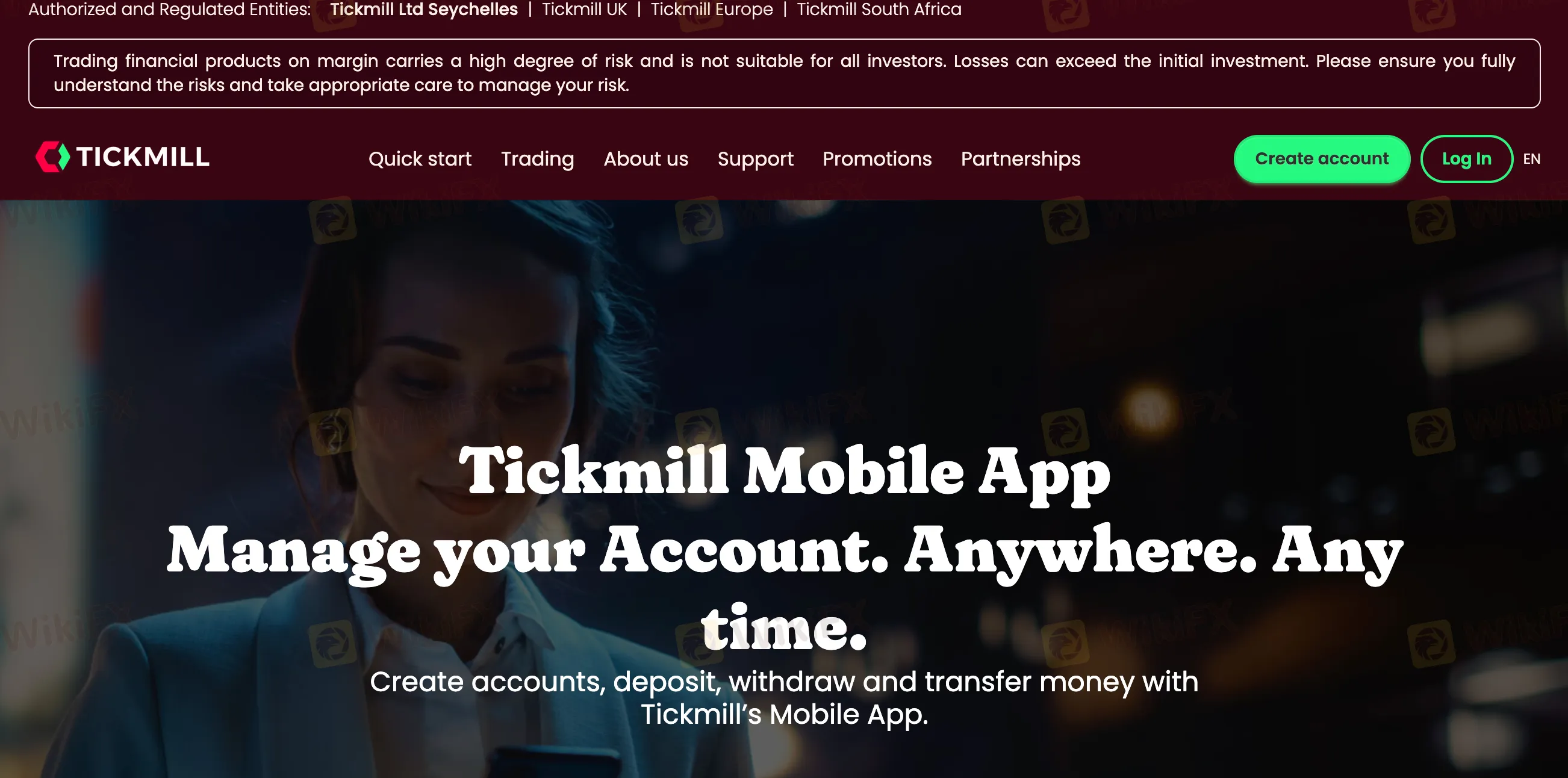 Tickmill Information