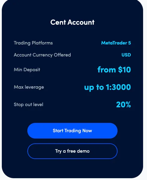 Cent Account