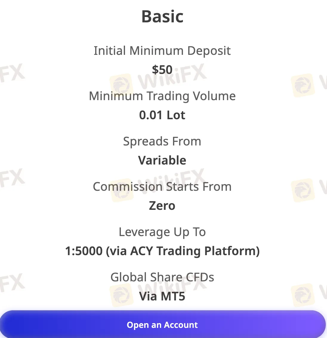 Account Type Account Type