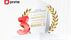 精彩活动 | 🏆【 D Prime 再获权威认证  全球活跃用户量稳居前三】🚀 