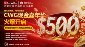 CWG现金嘉年华震撼开启！