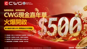 CWG現金嘉年華震撼開啟！
