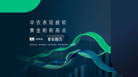 【非农报告】非农表现疲软 黄金刷新高点