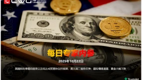 CWG资讯:美国政府停摆将结束以及将达成贸易协议的预期,美元周二强势反弹;避险情绪退潮,黄金大幅下跌