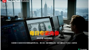 CWG资讯:投资者关注即将到来的美联储利率决议,美元周二维持震荡走势,金价暴跌近1%创近三周新低