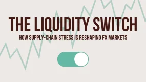 The Liquidity Switch: How Supply-Chain Stress Is Reshaping FX Markets