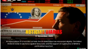 Fed rate cut hopes fade, USD rises. US may use force on Venezuela, gold's $4000 support key.