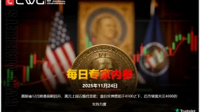 CWG资讯:美联储12月降息预期回升,美元上周五维持坚挺;金价反弹受阻于4100之下,后市继续关注4000的支持力度