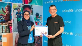 WeTrade受邀参访联合国儿童基金会(UNICEF)印尼分会