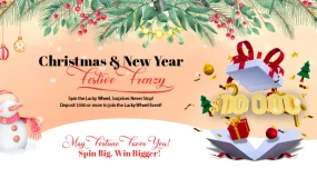 AUS GLOBAL is launching a "Lucky Wheel" event for Christmas and New Year's Day